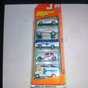 New Matchbox World Cup Soccer 5 pack